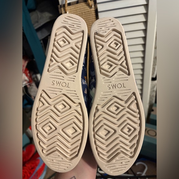 Tom’s alpargatas twilight blue woodland creatures print - Picture 4 of 4